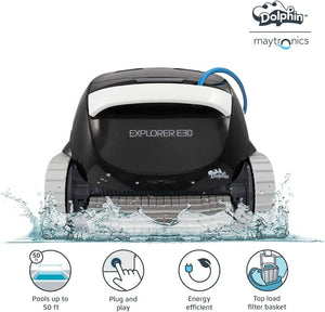 Dolphin Explorer E30 Robotic Pool Cleaner