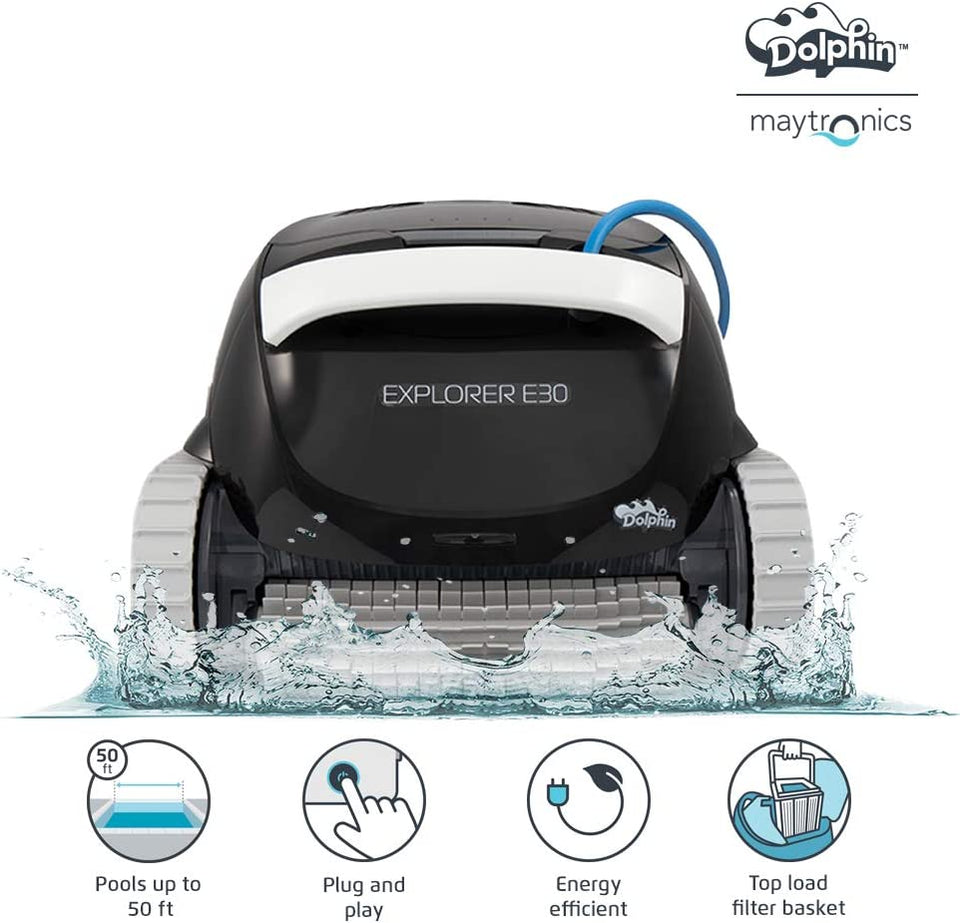 Dolphin Explorer E30 Robotic Pool Cleaner