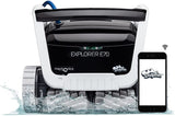 Dolphin Explorer E70 Pool Robot with included Dolphin Universal Caddy, Wi-Fi, and Waterline Cleaning