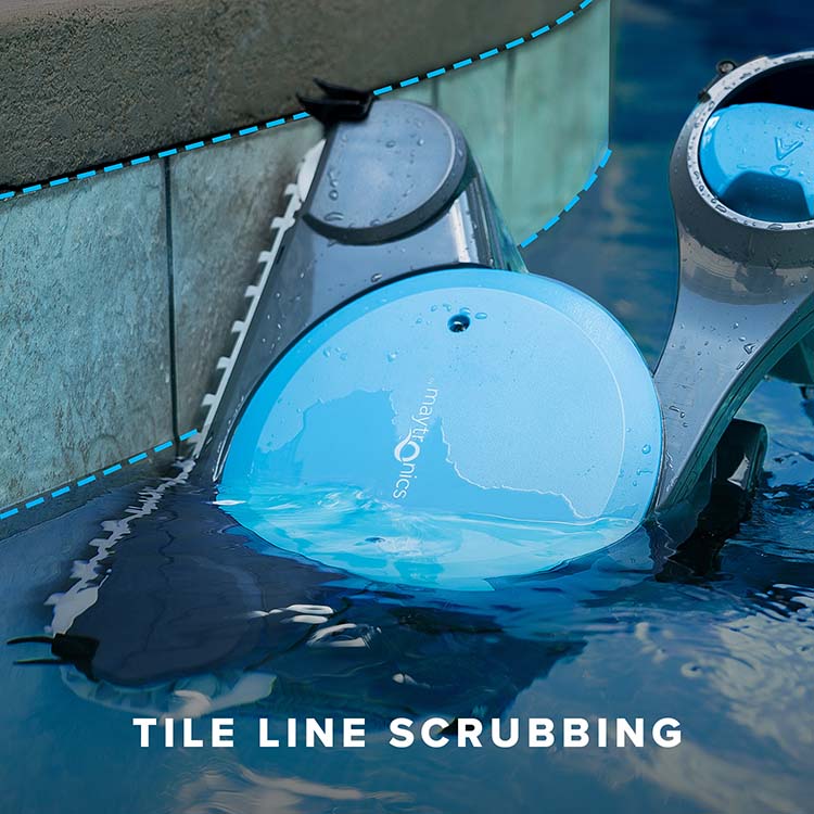 Dolphin Premier Robotic Pool Cleaner with Multi-Media, Oversized Leaf Bag, & 3 Year Warranty