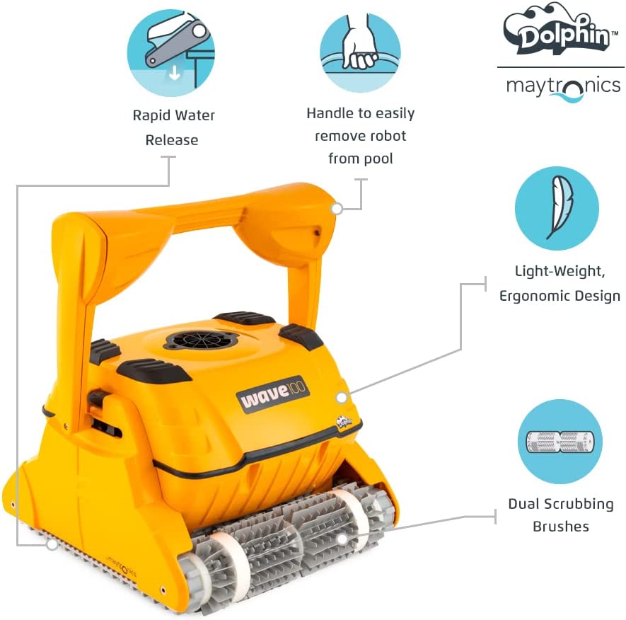 Dolphin Wave 100 Commercial Robotic Pool Cleaner